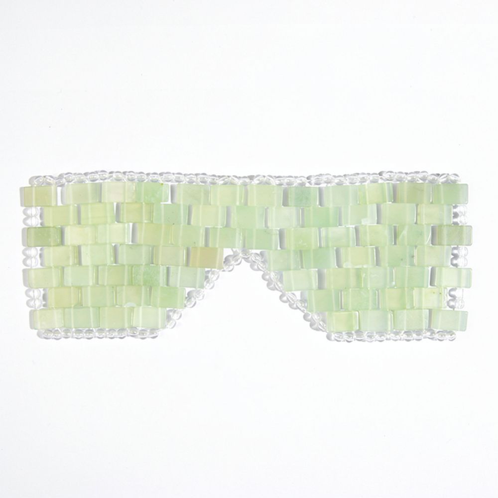 Natural Stone Xiu Jade Eye Mas - Luxury Skincare Tools recension och pris