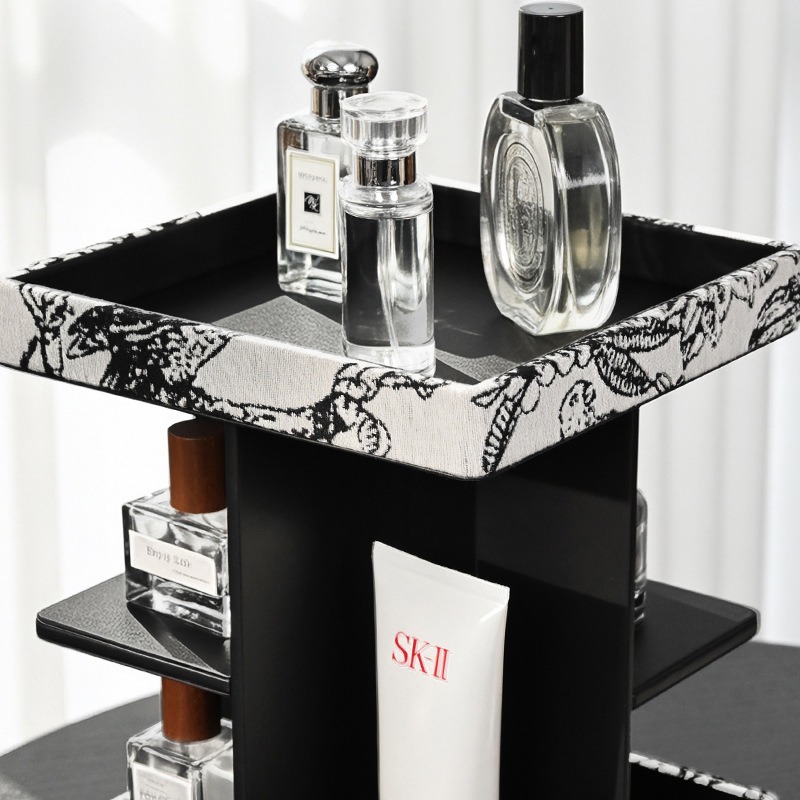 360° Rotating Makeup Organizer - Luxury Skincare Tools recension och pris